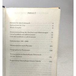 Die deutsche ephemeride - BAND VII 1981-2000