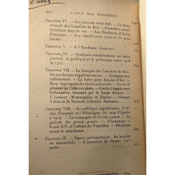 Vers le roi souvenir des milieux politiques litteraires...