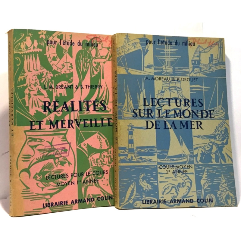 Réalités et merveilles lectures pour le cours moyen 1er année +...