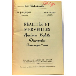Réalités et merveilles lectures pour le cours moyen 1er année +...