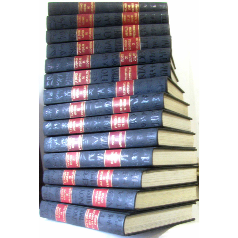 La Grande Aventure de l'Archéologie ( 14 vol. manque un volume:...