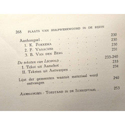 De plaats van hulpwerkerwoord verleden deelwoord en infinitief in...