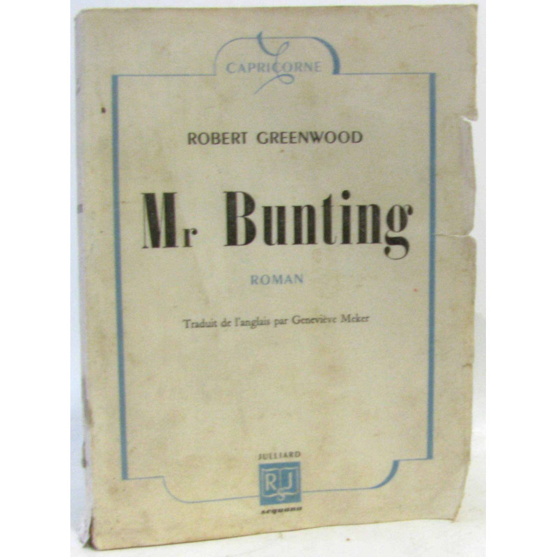 Mr bunting