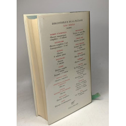 Oeuvres I théâtre complet - récits 1882-1886 - bibilothèque de la...