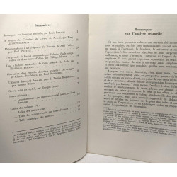 Cahiers d'analyse textuelle - Du Numéro 1 au numéro 13 édités...