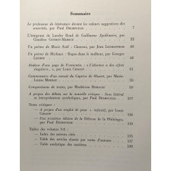 Cahiers d'analyse textuelle - Du Numéro 1 au numéro 13 édités...