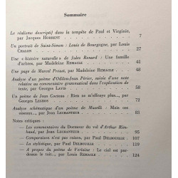 Cahiers d'analyse textuelle - Du Numéro 1 au numéro 13 édités...