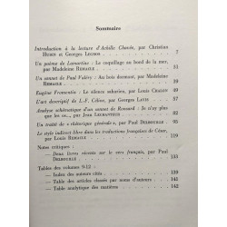 Cahiers d'analyse textuelle - Du Numéro 1 au numéro 13 édités...