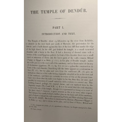 The temple of Dendûr - Les temples immergés de la Nubie / service...