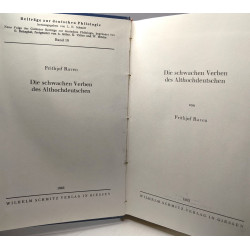 Die schwachen Verben des Althochdeutschen - 3 Bücher in einem Band