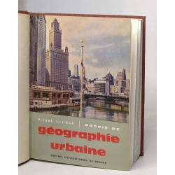 Lot de 5 ouvrages de Pierre George: précis de géographie urbaine /...