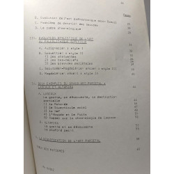 Histoire de l'art et archéologie - Préhistoire: Notes prises au...