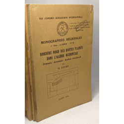 Monographies régionales 1re série: Algérie:...