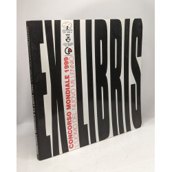 EX LIBRI - Concosro mondiale ex libris 1999 "L'Uomo del nuovo...