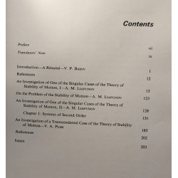Stability of Motion / Mathematics in science and engineering VOLUME 30