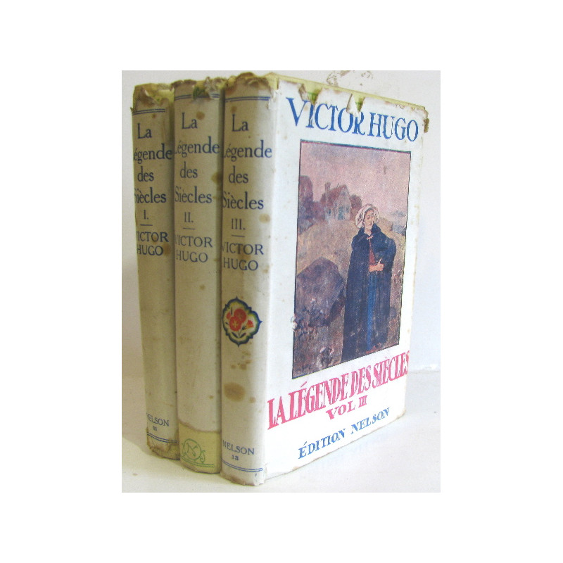 La légende des siècles tomes 1 2 et 3