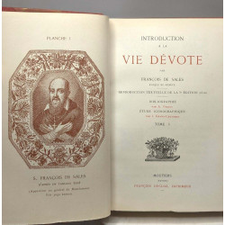 Introduction à la vie dévote - TOME 1 - étude iconographique