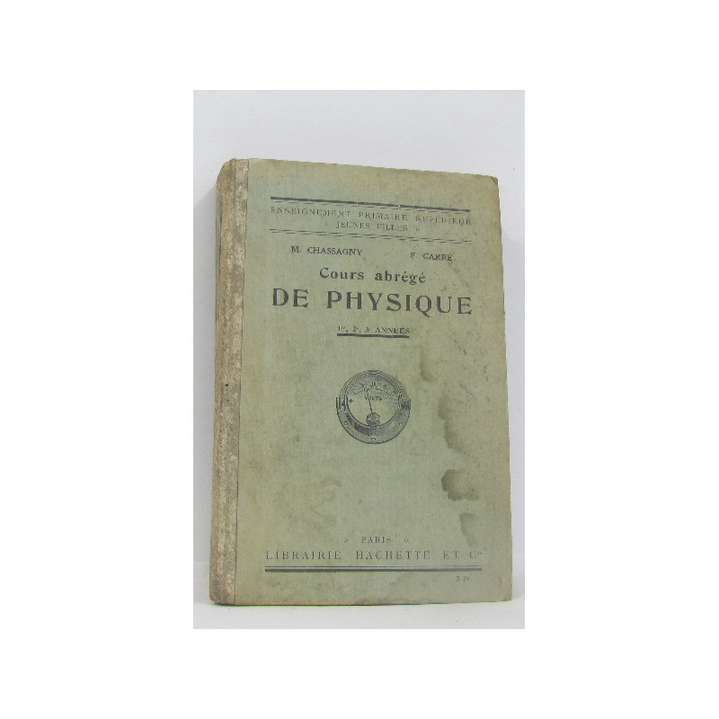 Cours abrégé de physique