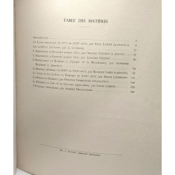 Le livre - l'estampe - l'édition en Brabant du XVe au XIXe siècle...