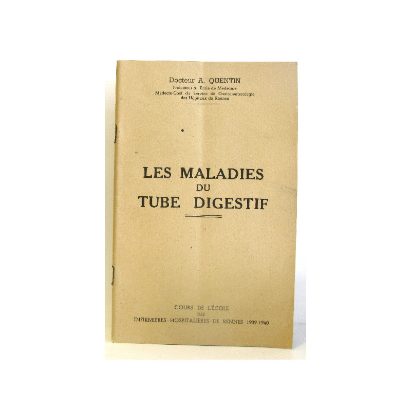 Les maladies du tube digestif