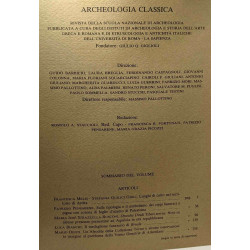 Archeologia classica Vol. XXXIV 1982 - universita degli studi di...