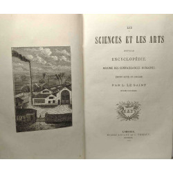Les sciences et les arts nouvelle encyclopédie. résumé des...