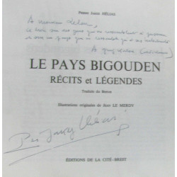 Le pays bigouden - récits et légendes (avec hommage de l'auteur)
