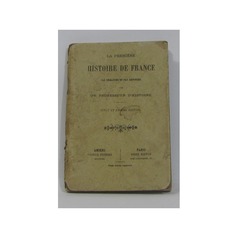 La première histoire de france