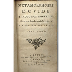 Métamorphoses d'Ovide - traduction nouvelle - conforme au texte...