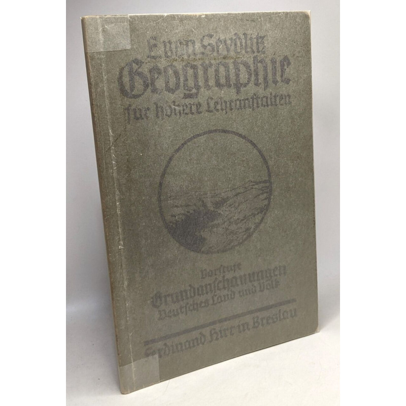 Geographie für höhere lehranstalten - zwölste auflage