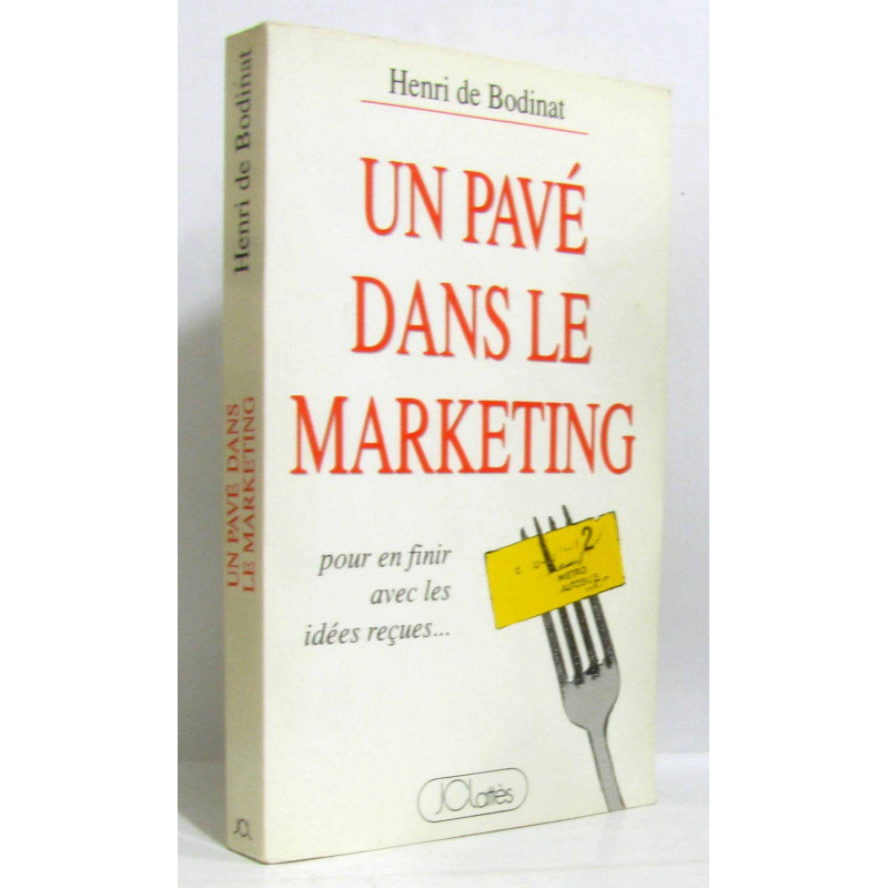 Un pavé dans le marketing