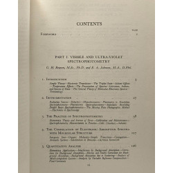 Molecular spectroscopy - methods and applications in Chemistry