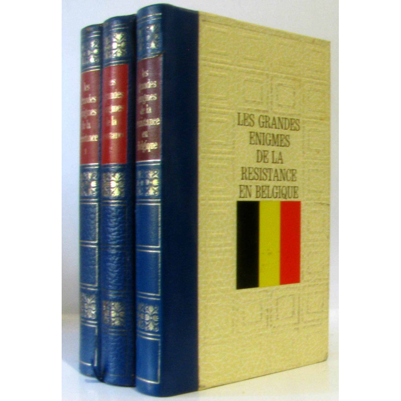 3 ouvrages: les grandes énigmes de la résistance (tome premier et...