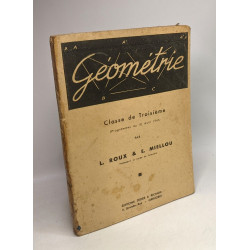Géométrie - classe de troisième - programmes du 18 Avril 1947