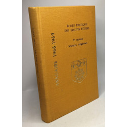 Annuaire 1967-1968 TOME LXXV + Annuaire 1968-1969 TOME LXXVI -...