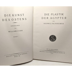 Die plastik der ägypter --- Die kunst des ostens - BAND I