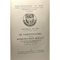 De samenstelling van den romeinschen senaat gedurende de eerste...