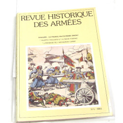 Revue Historique Des Armées n°4 la france en extrême orient