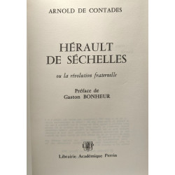 Hérault de Séchelles ou la révolution fraternelle - préface de...