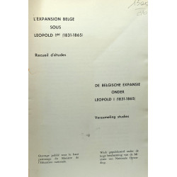 Expansion belge 1831-1865 belgische expansie - l'expansion belge...