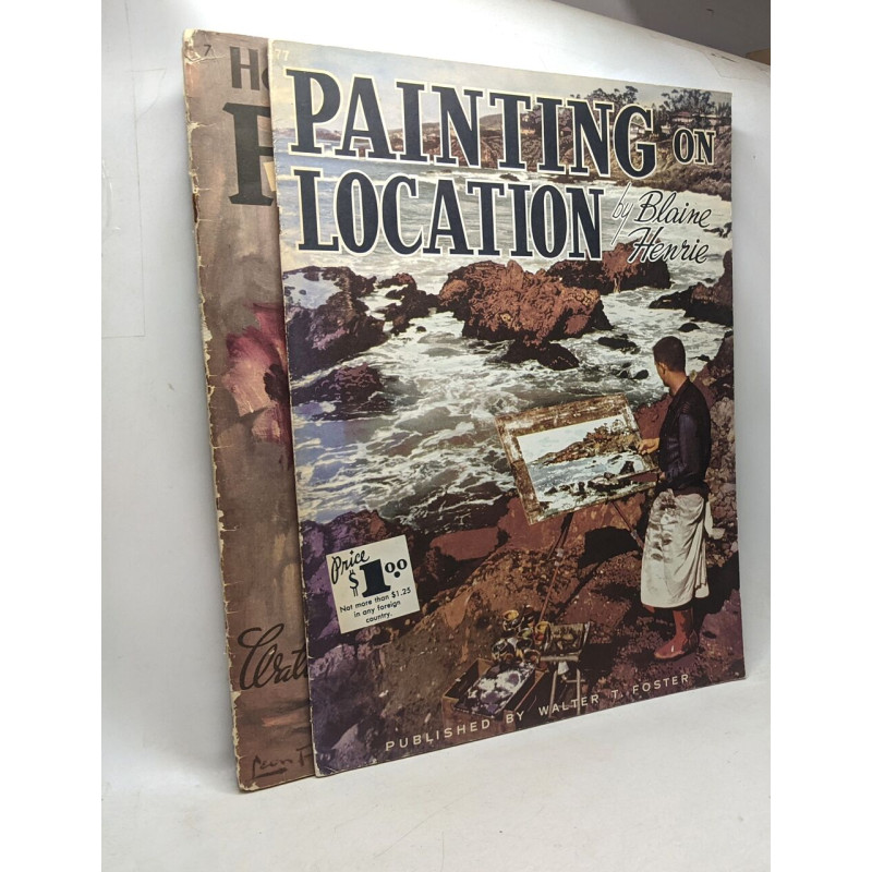 Painting on location + How to draw and paint flowers (new edition)...