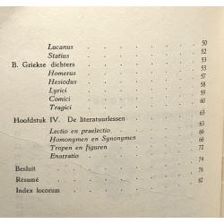 Poetarum enarratio - leraren en schoolauteurs te Rome van cicero...