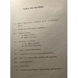 These pour le doctorat en médecine / contribution à l'étude de...