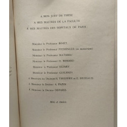 These pour le doctorat en médecine / contribution à l'étude de...