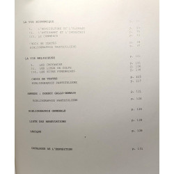 La vie quotidienne en Belgique Romaine - musée de WERIS -...