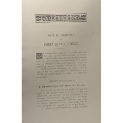 Over de verbinding der volzinnen in 't gotisch - Koninklijke...