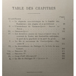 Le mal Héréditaire - Les descadants de Charles-Quint - 1945