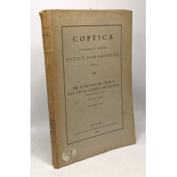 Coptica consilio et impensis instituti rask-oerstediani edita IV...