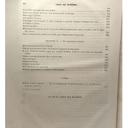 Traité de gémétrie descriptive suivi de la méthode des plans cotés...