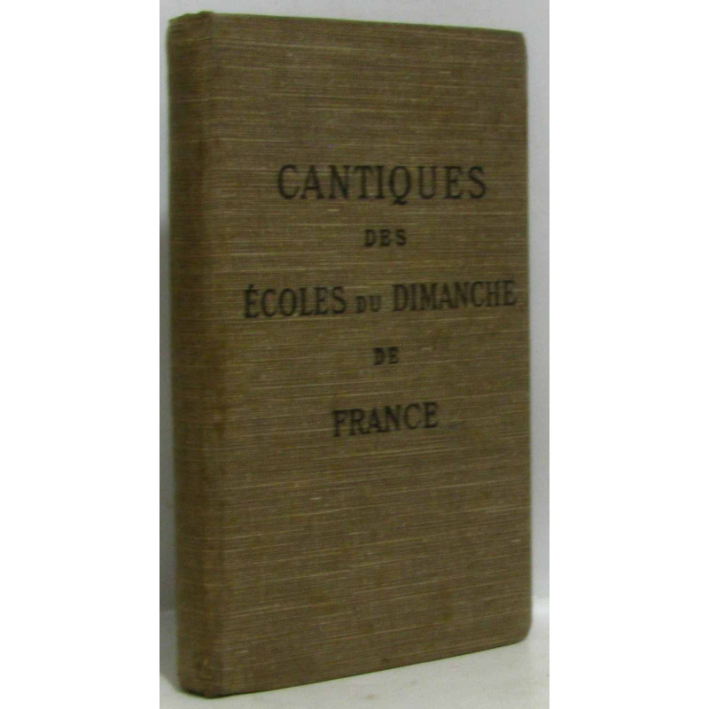 Cantiques des écoles du dimanche de France (36e édition)
